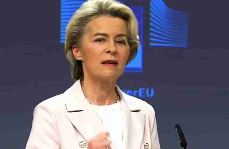 Risparmiare gas per un inverno sicuro, le parole di Ursula von der Leyen