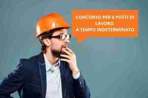 CONCORSO PER 6 POSTI DI LAVORO A TEMPO INDETERMINATO