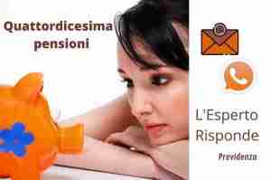 Quattordicesima pensioni