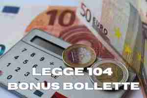 Calcolatrice e soldi per bollette
