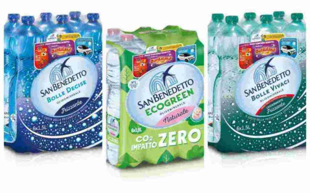 Concorso a premi Acqua Minerale San Benedetto