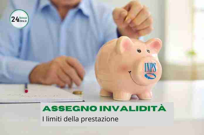 Assegno di invalidità e limiti di reddito