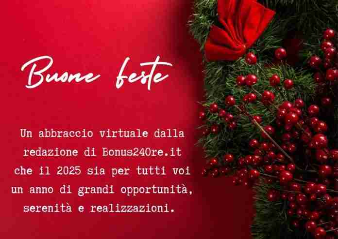 Buon Natale e Felice Anno Nuovo da Bonus24ore.it