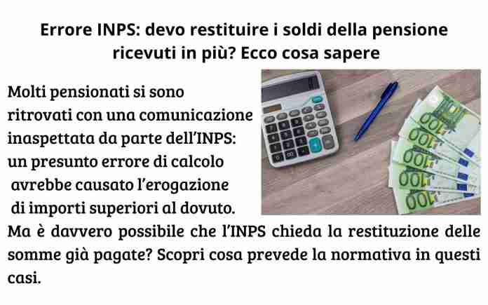 Errore INPS