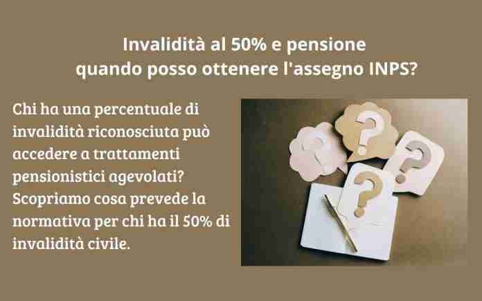 Invalidità e pensione