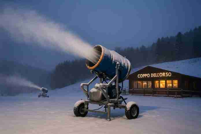 Cannoni spara neve - Roccaraso Aremogna